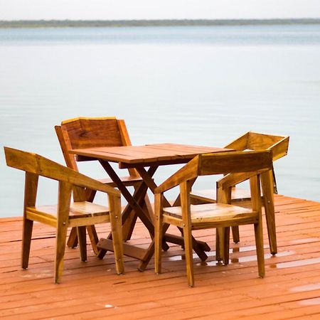 B 7 Blue Bacalar Apartment Bagian luar foto
