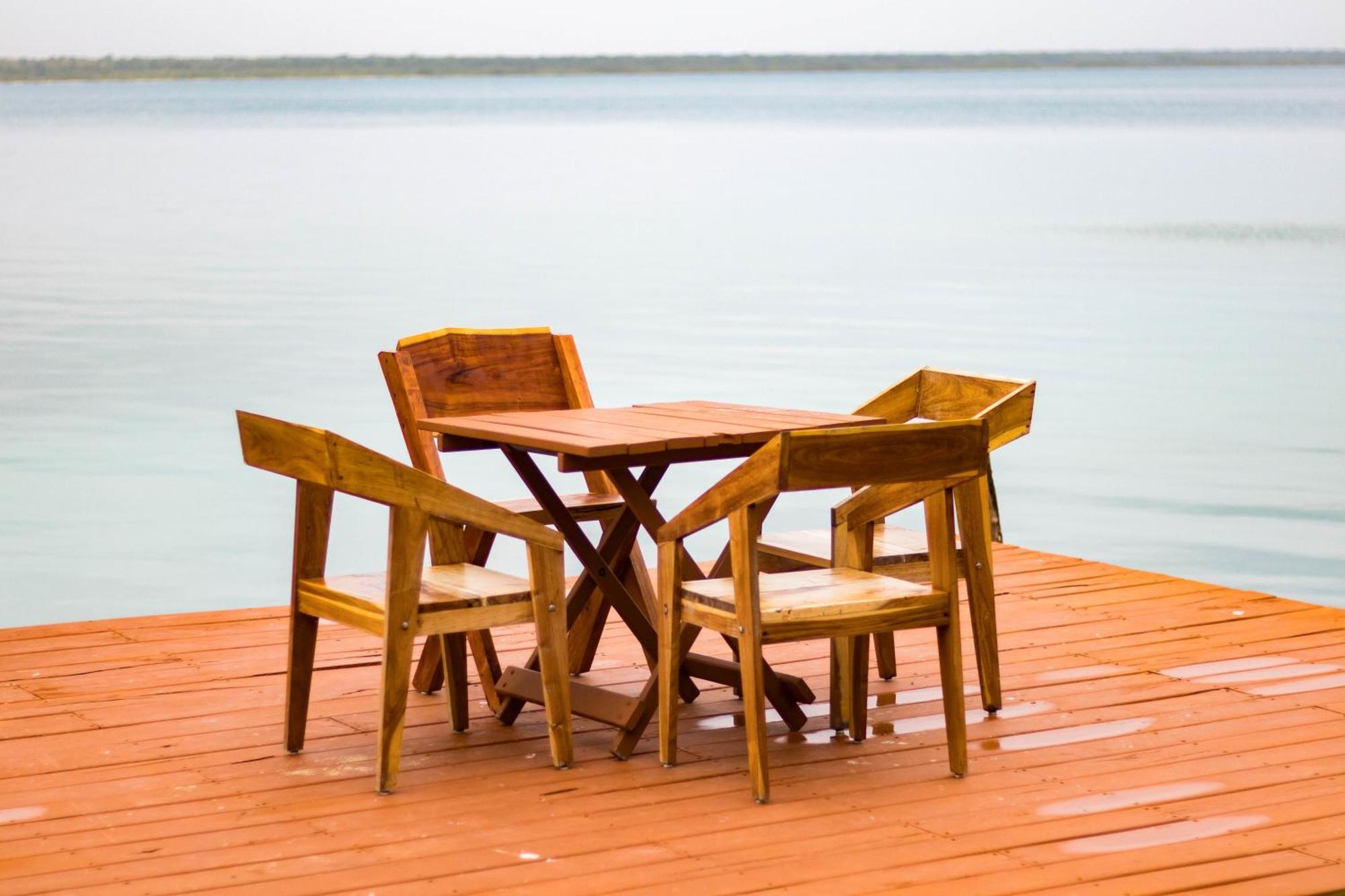 B 7 Blue Bacalar Apartment Bagian luar foto