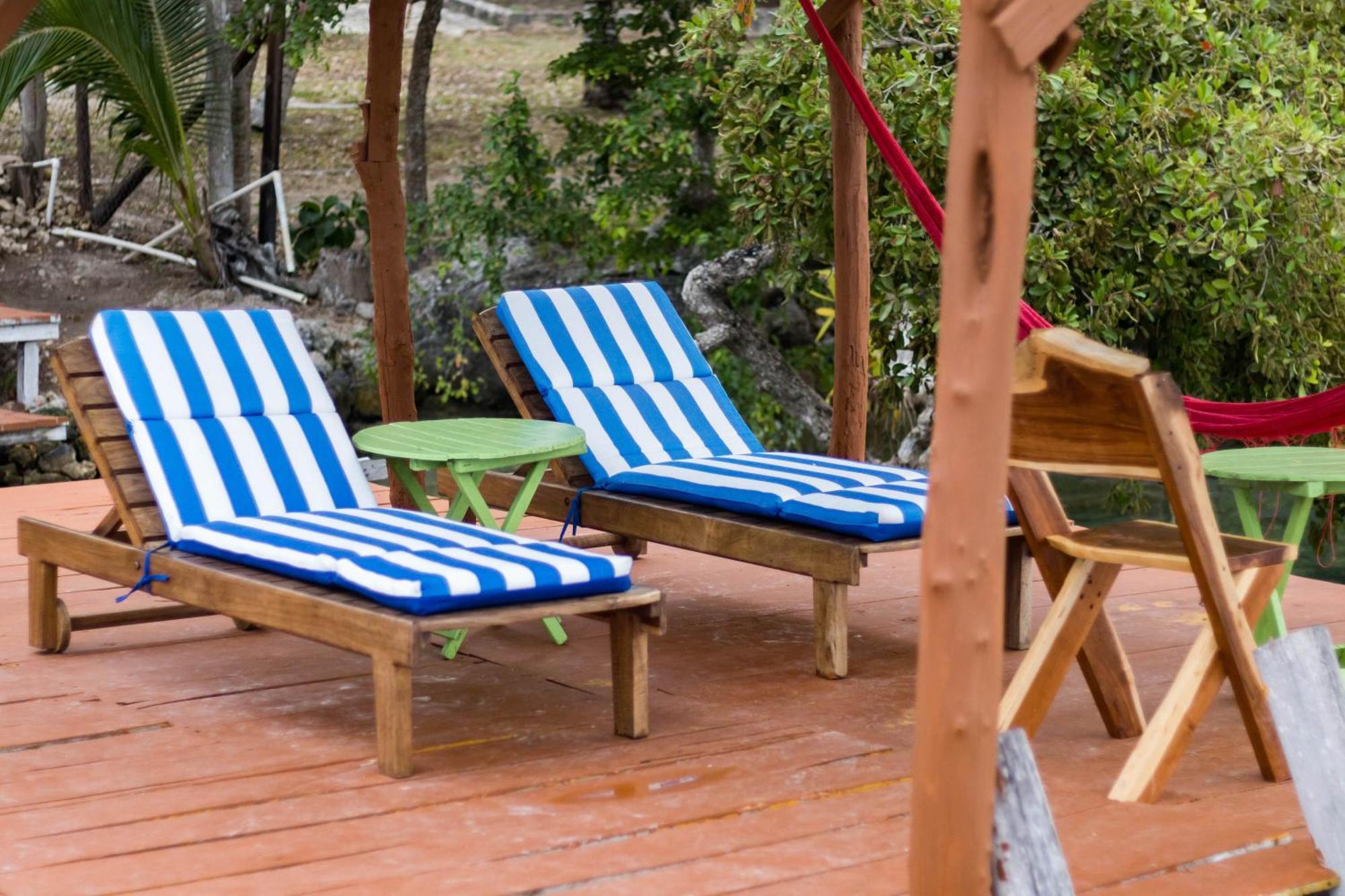 B 7 Blue Bacalar Apartment Bagian luar foto
