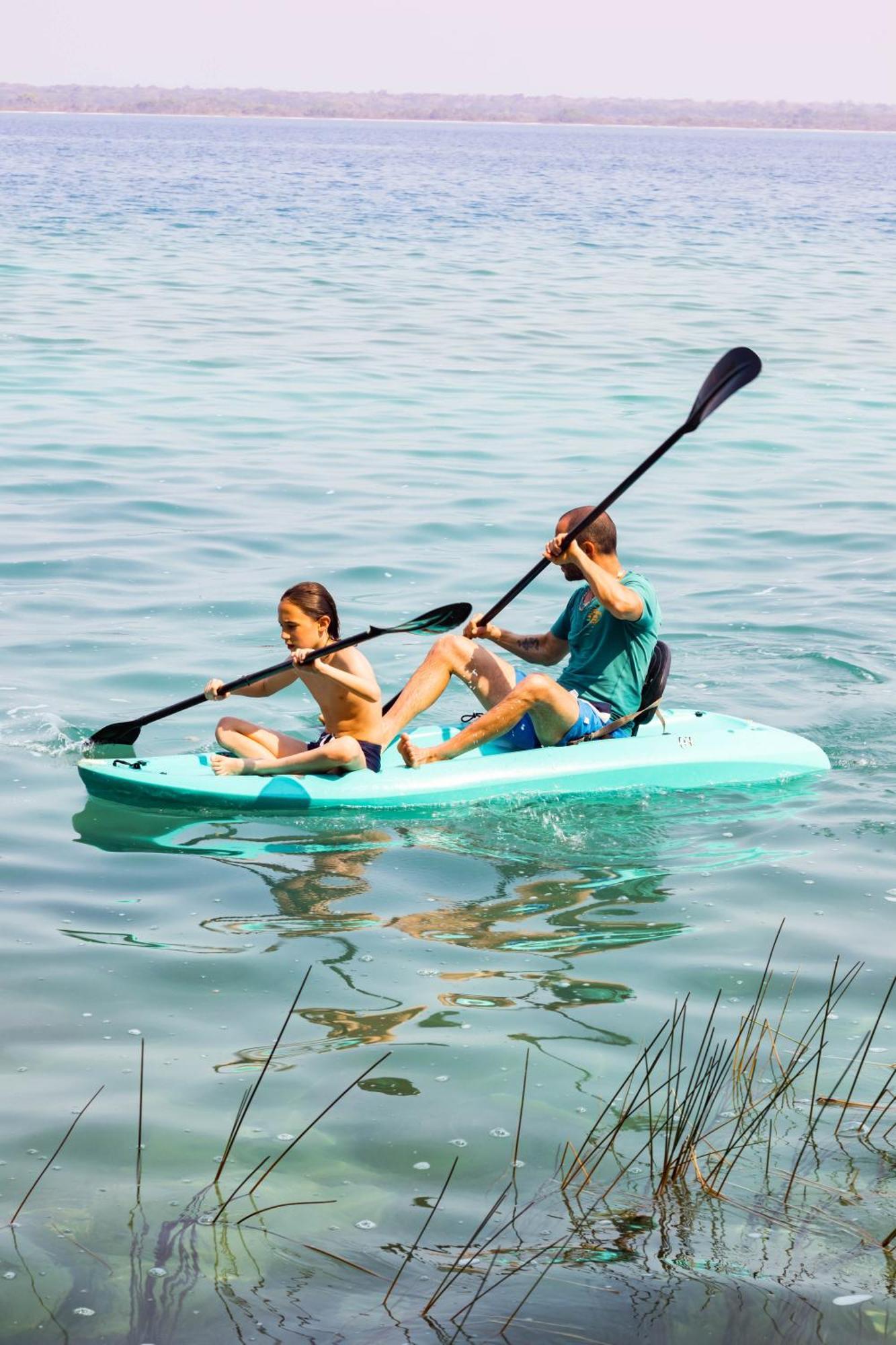 B 7 Blue Bacalar Apartment Bagian luar foto