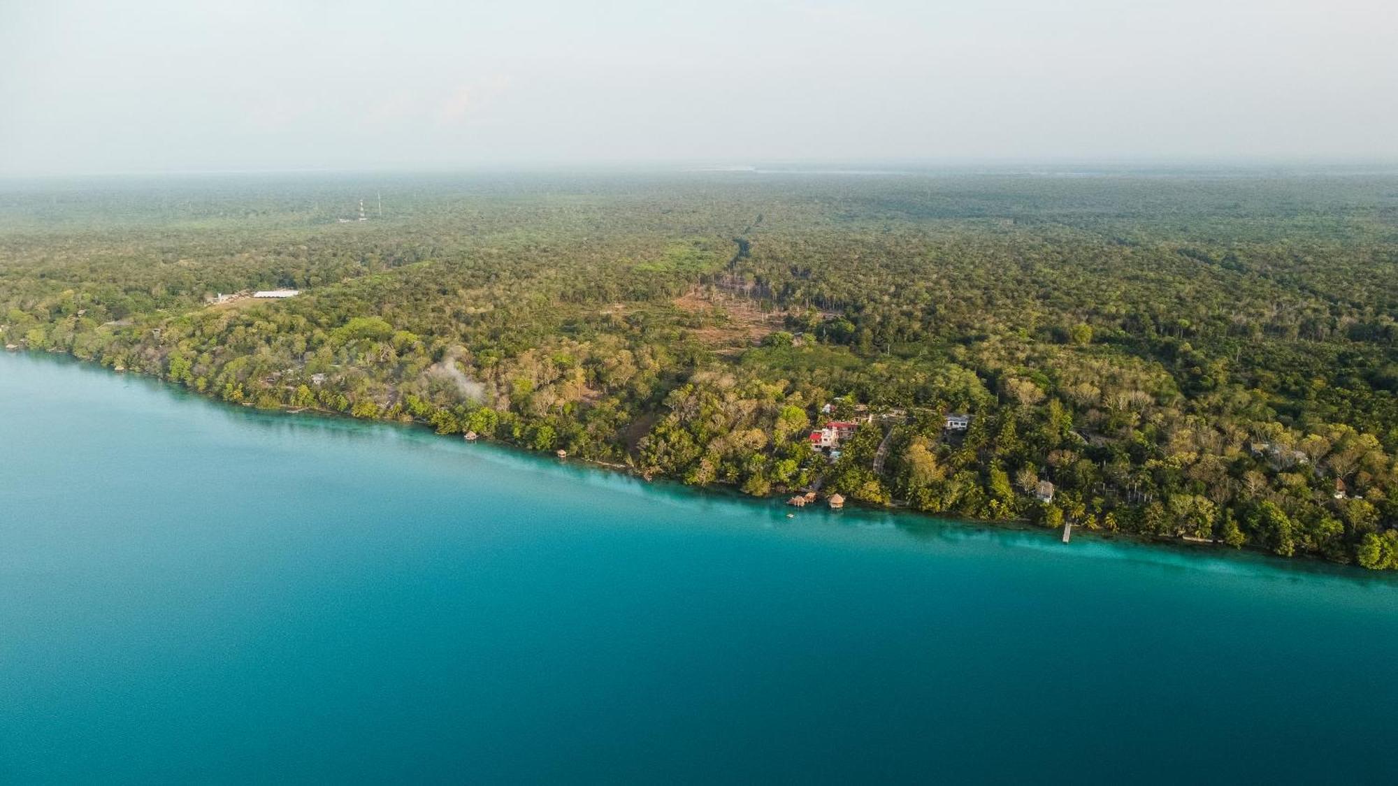 B 7 Blue Bacalar Apartment Bagian luar foto