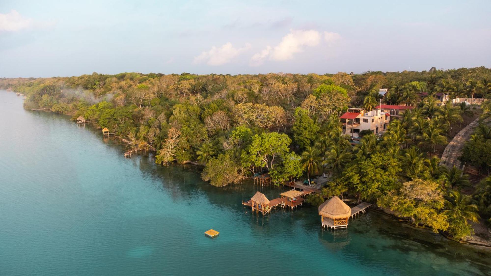 B 7 Blue Bacalar Apartment Bagian luar foto
