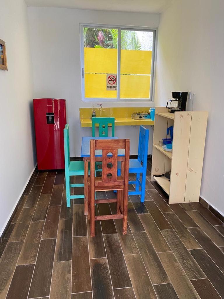 B 7 Blue Bacalar Apartment Bagian luar foto