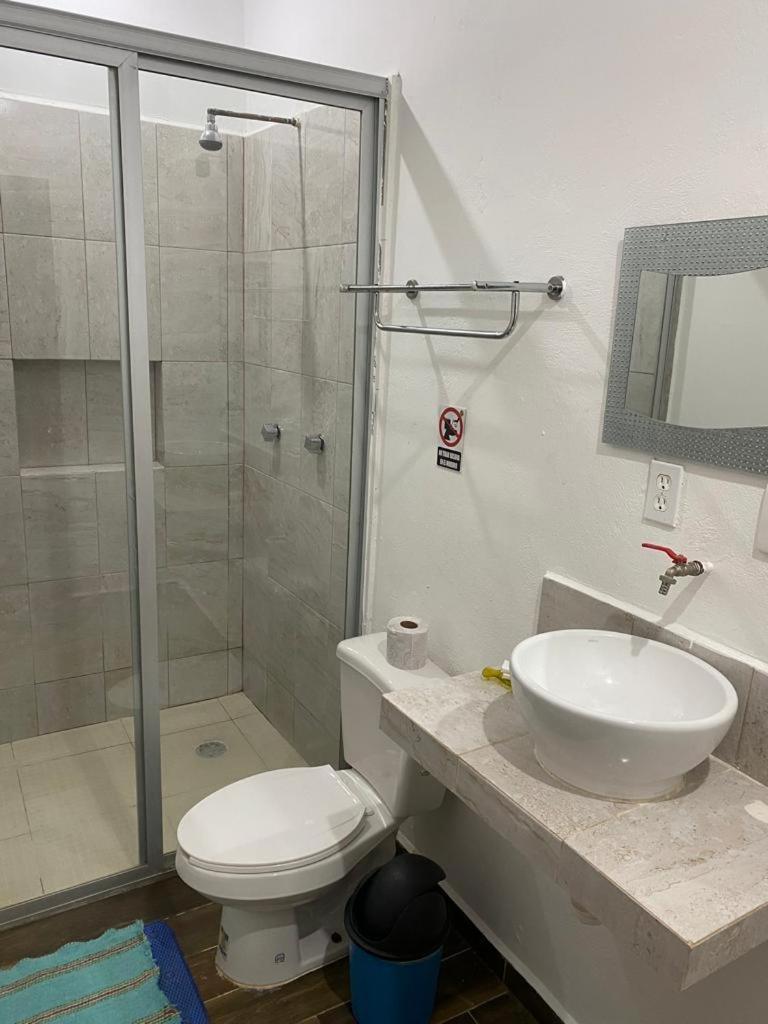 B 7 Blue Bacalar Apartment Bagian luar foto