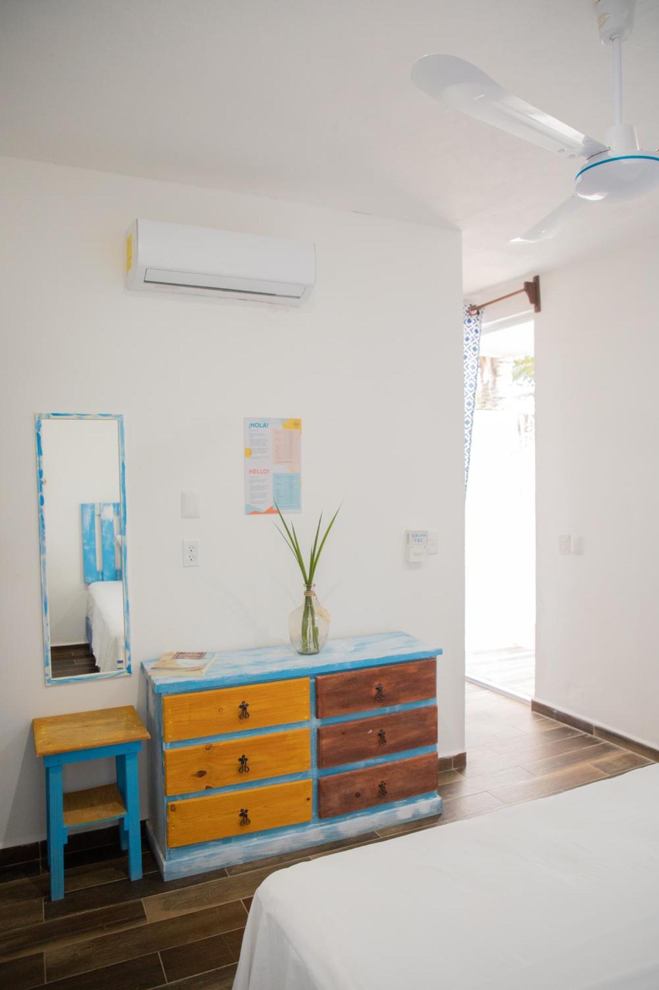 B 7 Blue Bacalar Apartment Bagian luar foto
