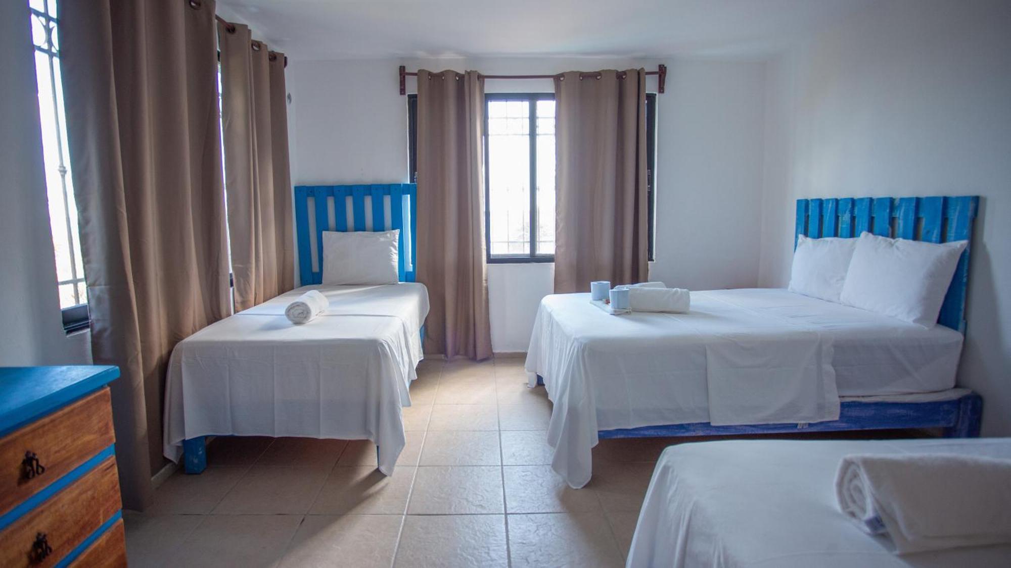 B 7 Blue Bacalar Apartment Bagian luar foto