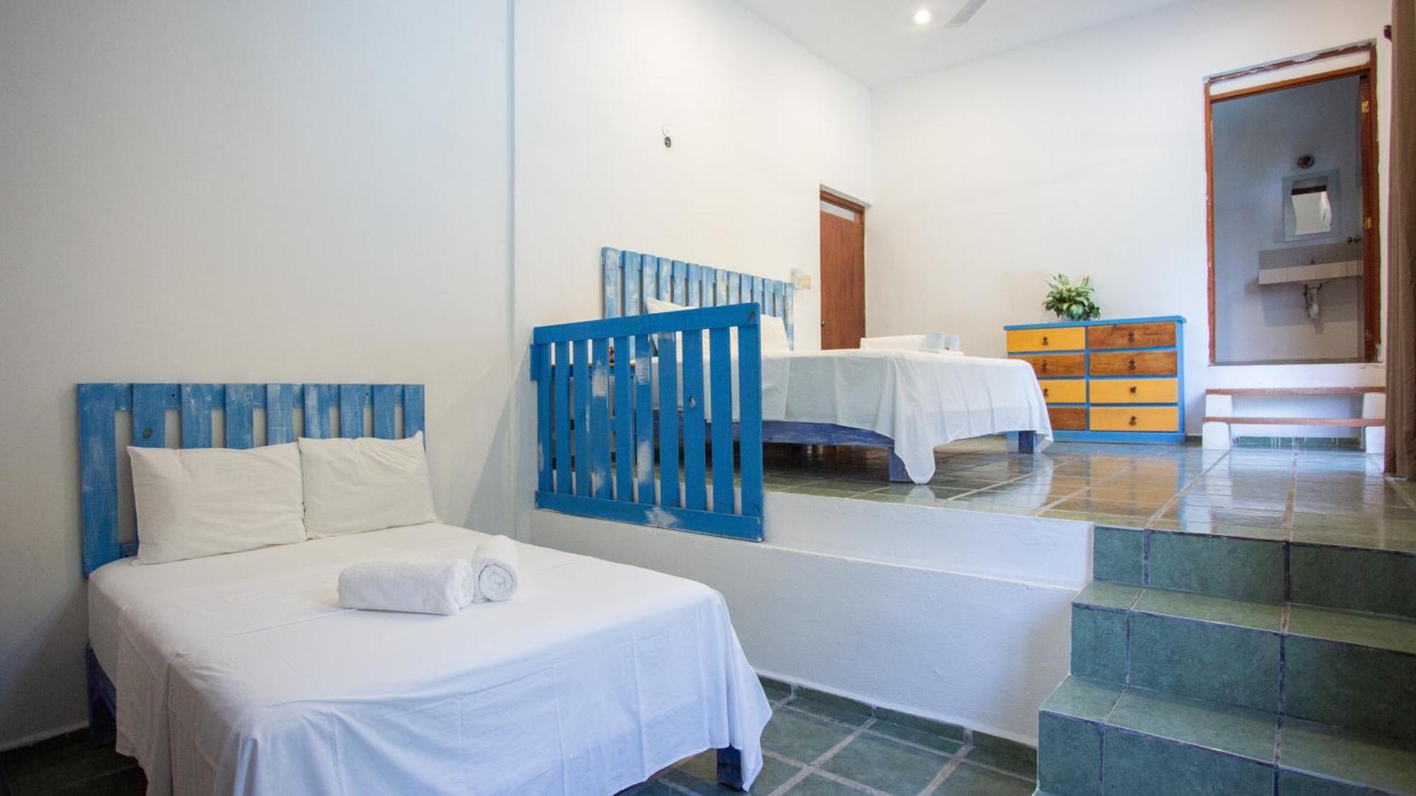 B 7 Blue Bacalar Apartment Bagian luar foto
