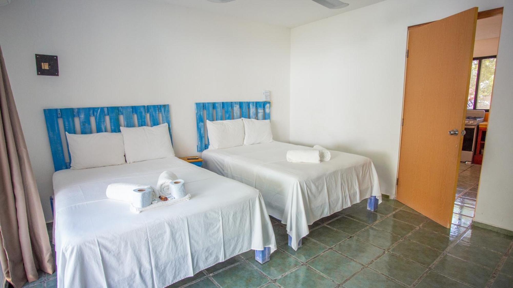 B 7 Blue Bacalar Apartment Bagian luar foto