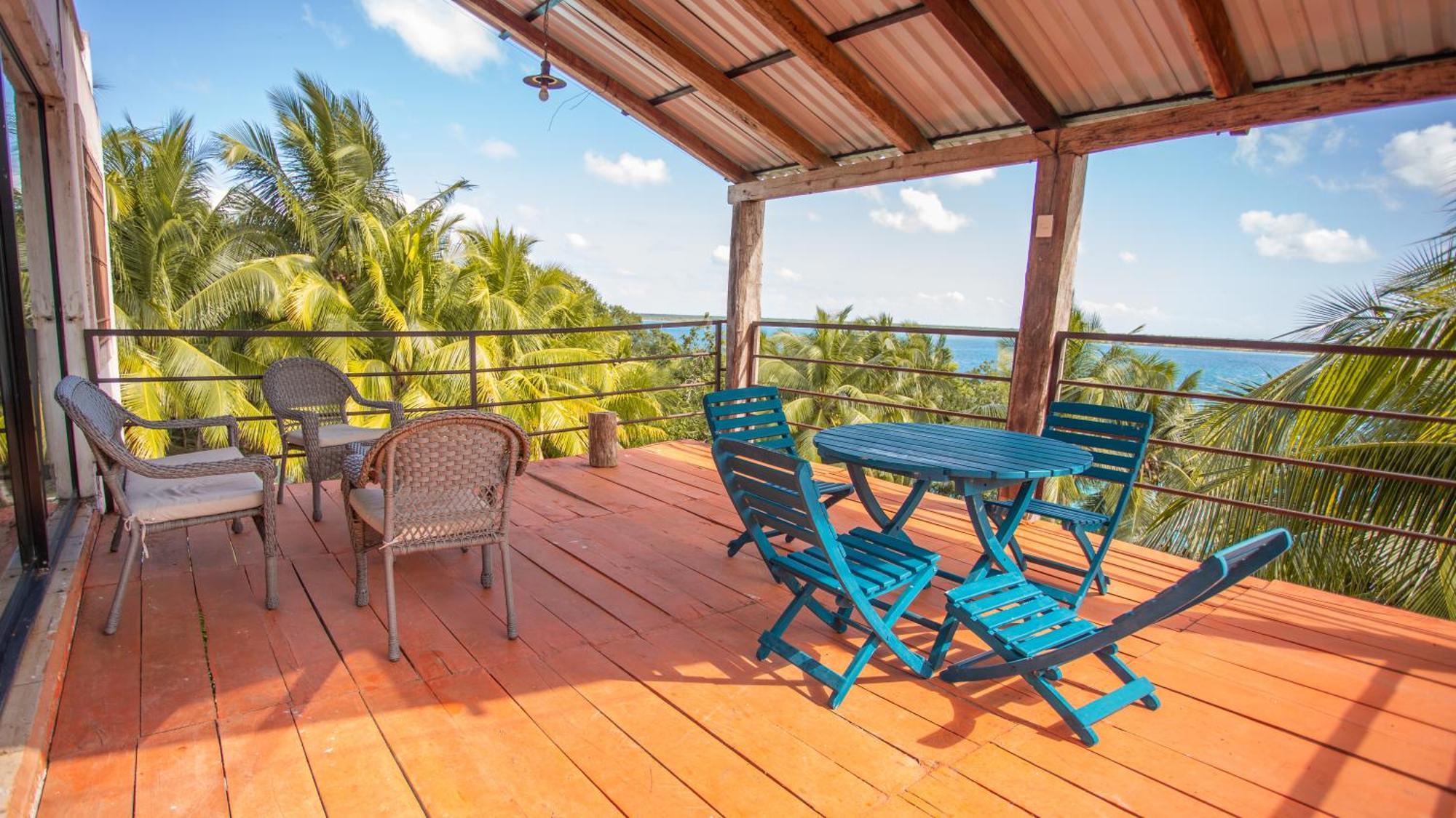 B 7 Blue Bacalar Apartment Bagian luar foto