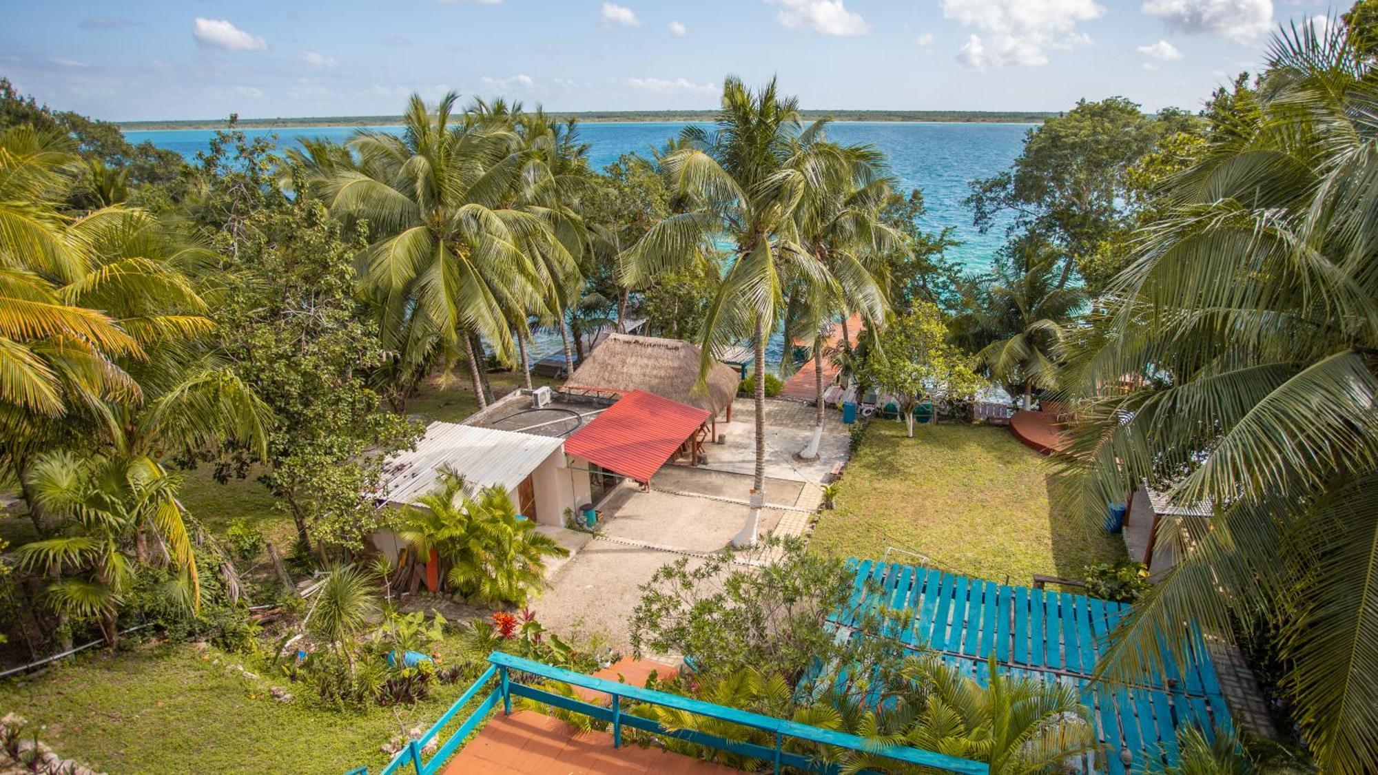 B 7 Blue Bacalar Apartment Bagian luar foto